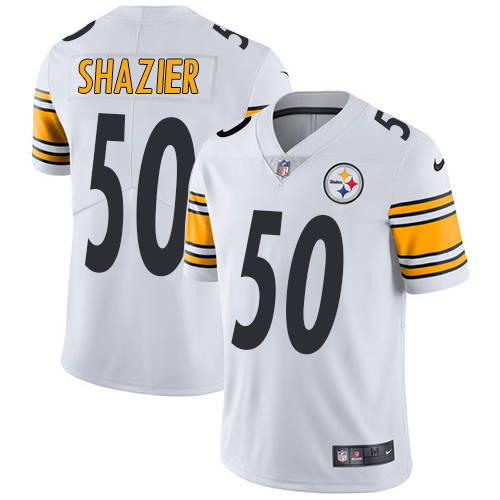 2019 Men Pittsburgh Steelers 50 Shazier white Nike Vapor Untouchable Limited NFL Jersey